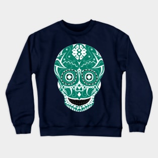 greenlight skull mask ecopop Crewneck Sweatshirt